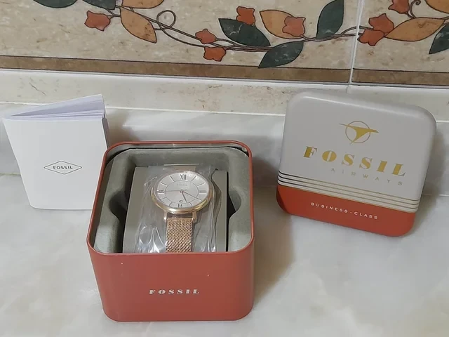 Relógio Fossil Jacqueline Ouro Rosa (NOVO com Caixa e Etiquetas) – photo 4